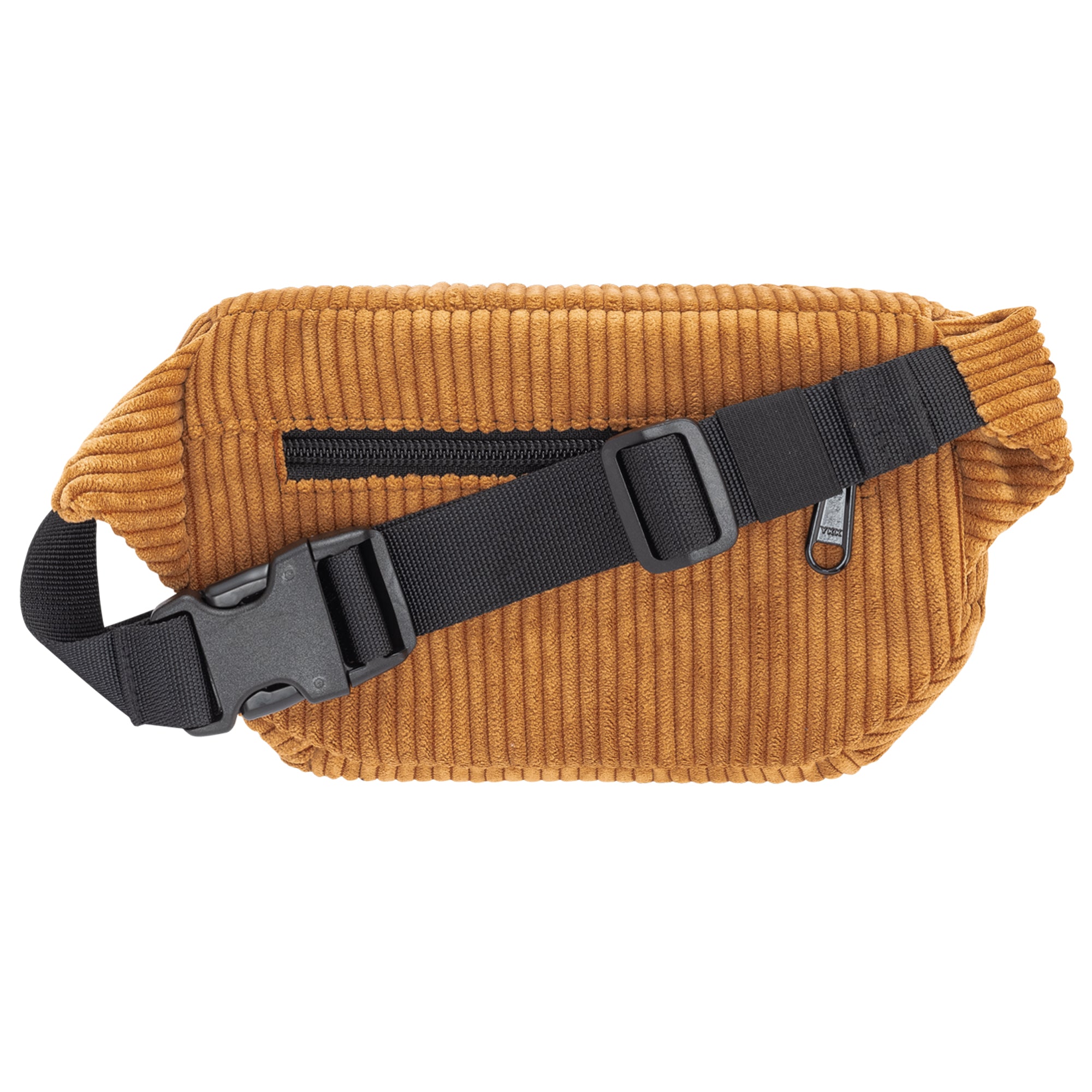 Bauchtasche Eckig klein, Cord Ocker Rückansicht (1) #farbe_Ocker