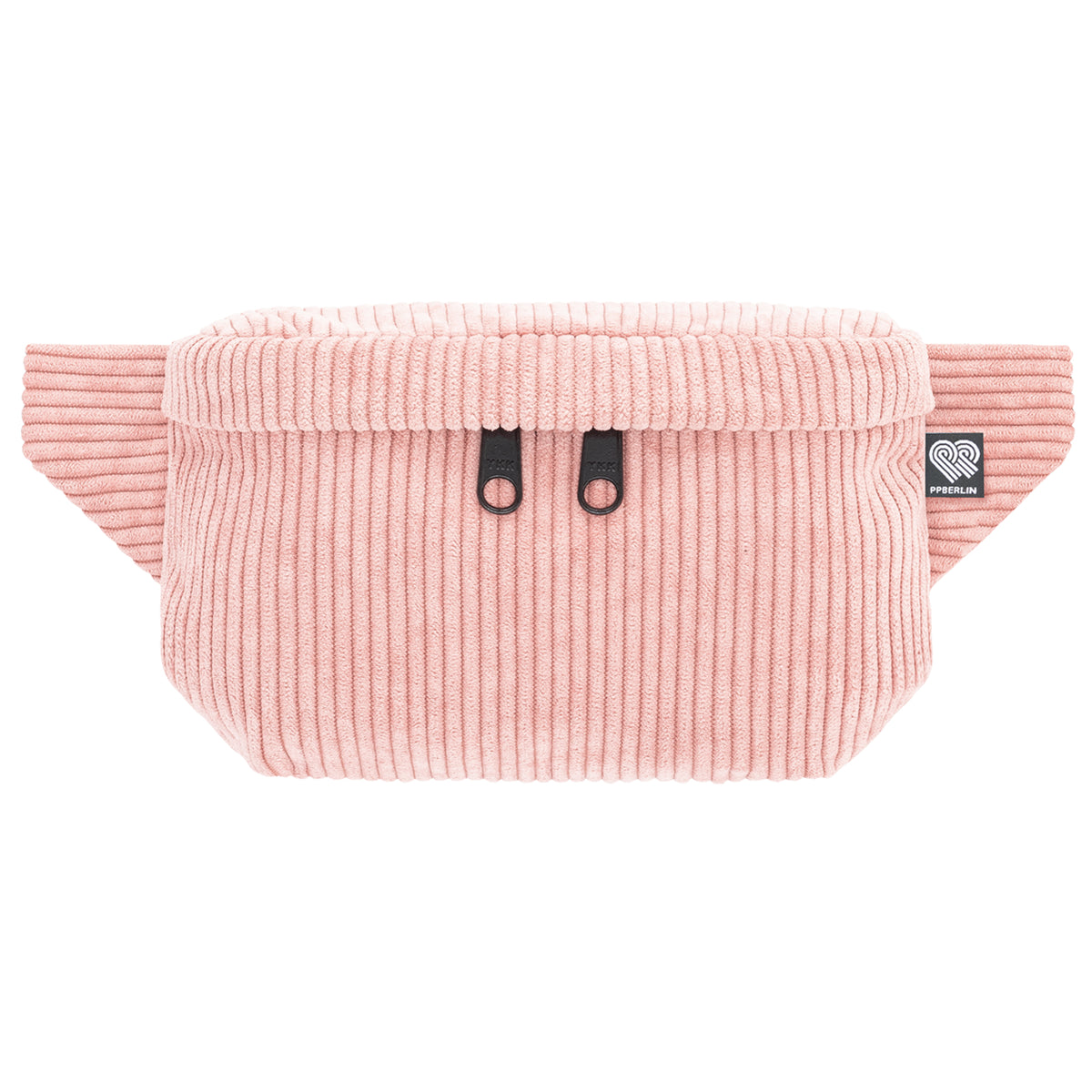 Bauchtasche Eckig klein Cord Rosa Vorderseite (0) #farbe_rosa