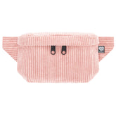 Bauchtasche Eckig klein, Cord Rosa Vorderansicht (0) #farbe_Rosa