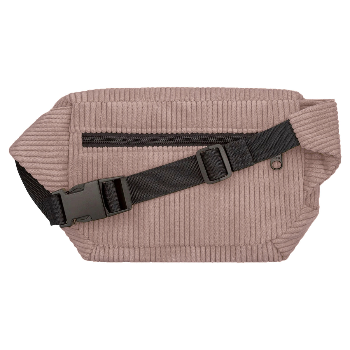 Bauchtasche eckig, Cord Taupe Rückansicht (1) #farbe_Taupe