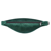 Bauchtasche Samt Schmal Vorderansicht (0) #farbe_Grün