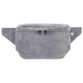 Bauchtasche eckig, Cord grau (0) #farbe_grau