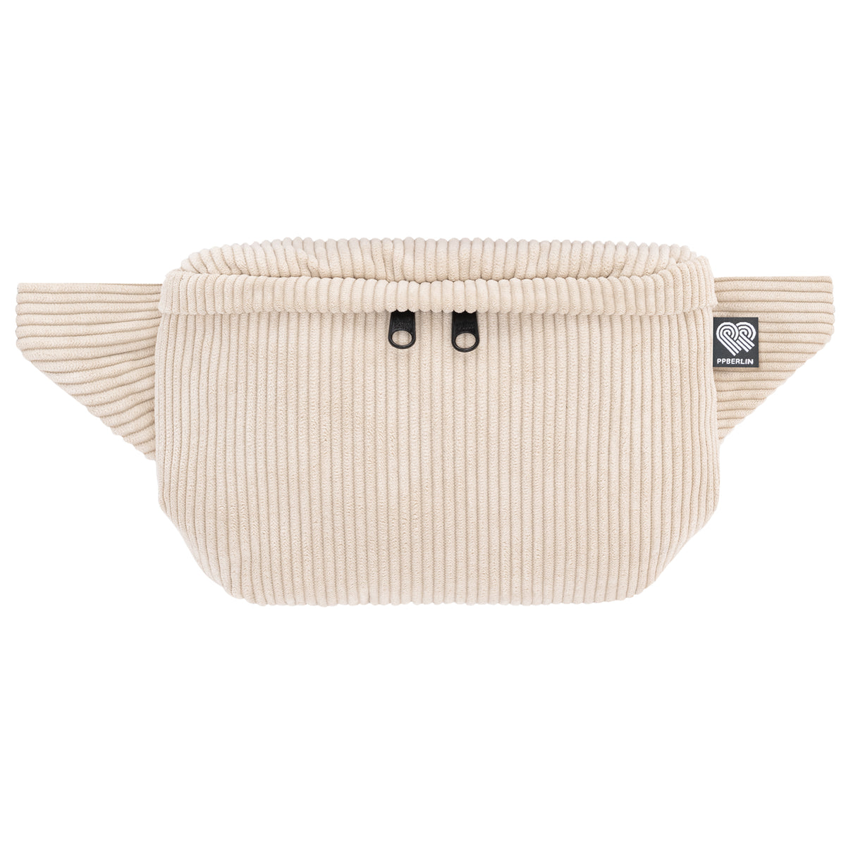 Bauchtasche eckig, Vorderseite, Cord beige (0) #farbe_beige