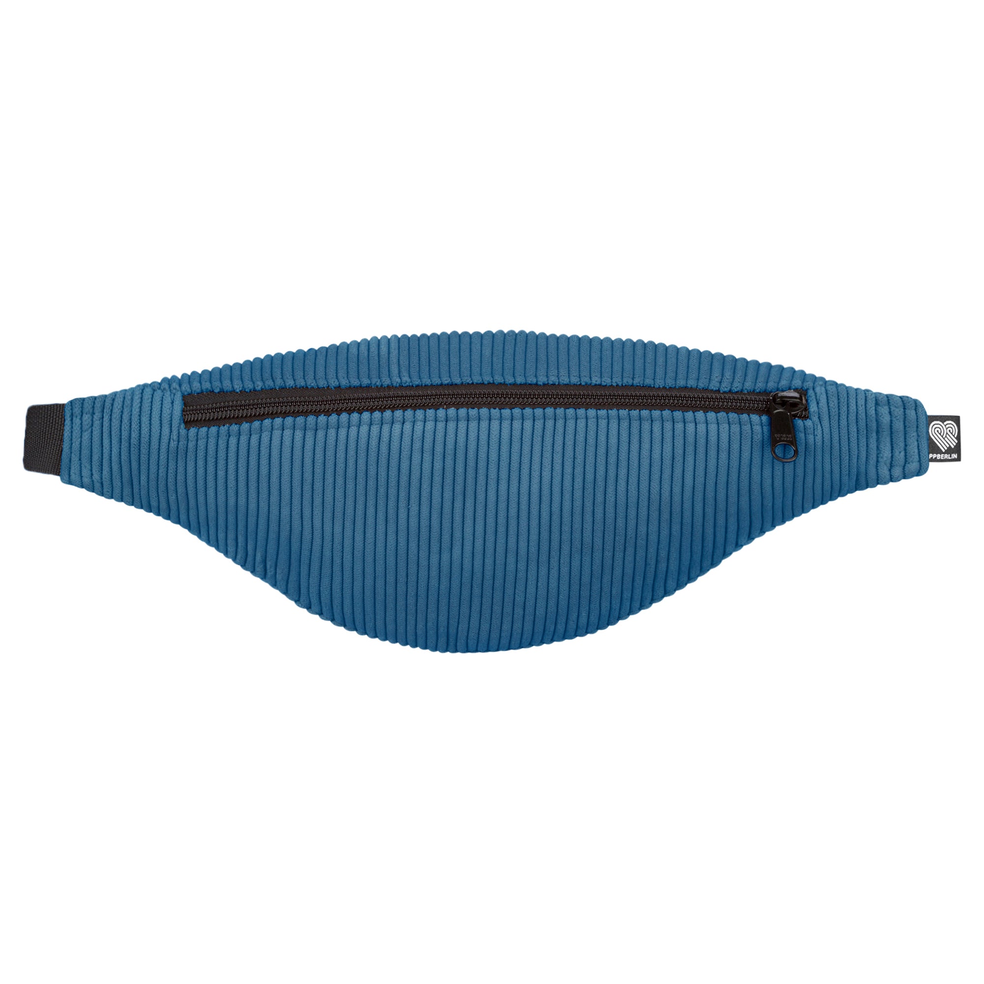 Bauchtasche schmal, Cord blau (0) #farbe_blau