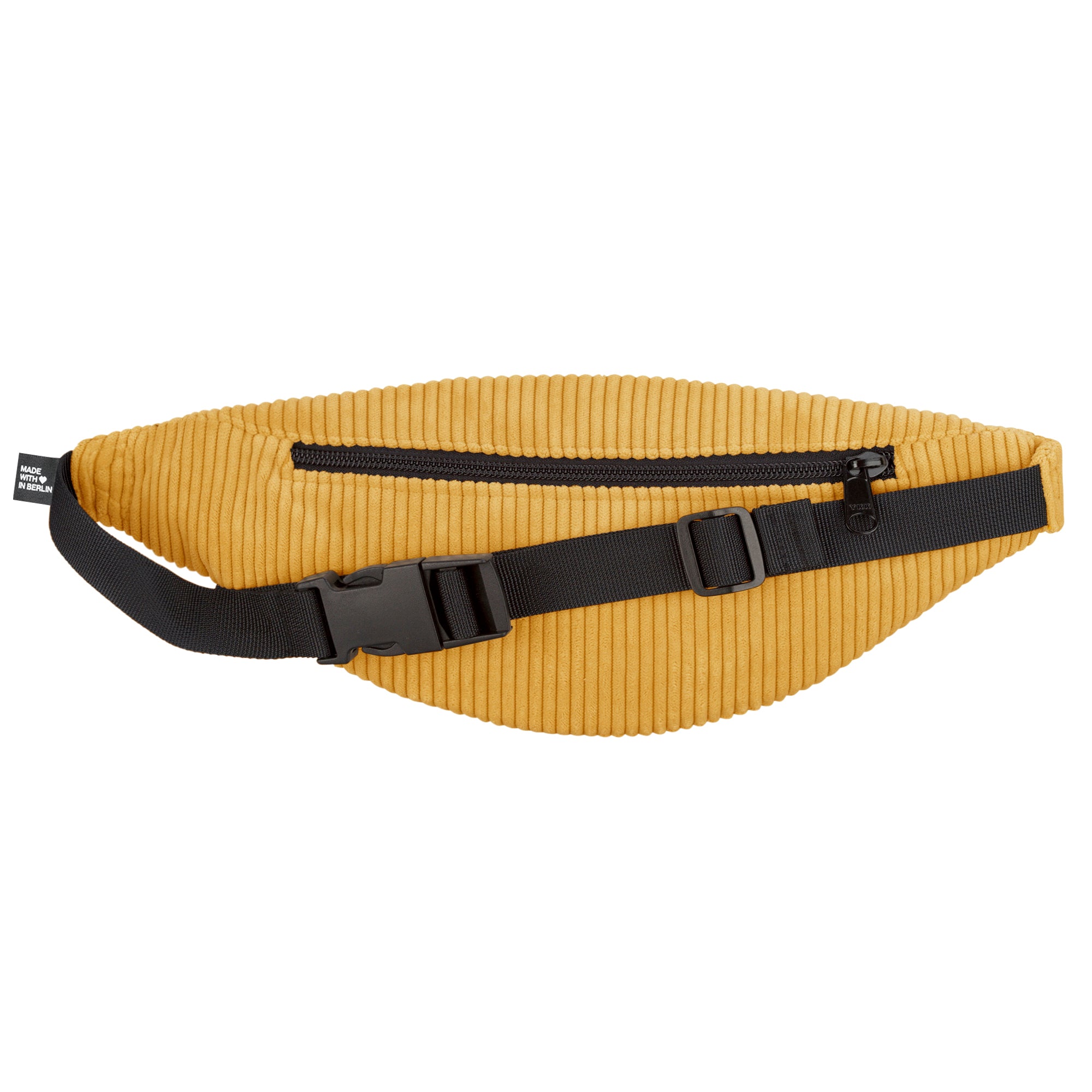 Bauchtasche schmal, Cord currygelb (1) #farbe_currygelb