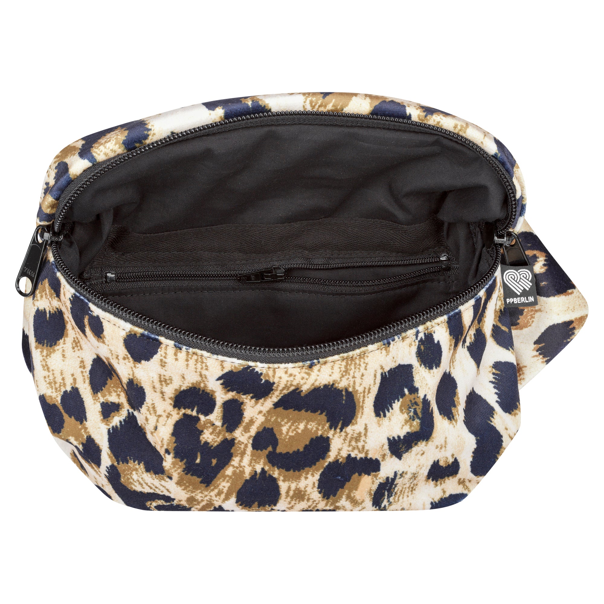 Bauchtasche eckig, Samt Leo (2) #farbe_leo