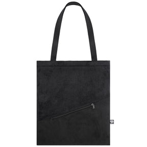 Shopper Bag Cord Schwarz