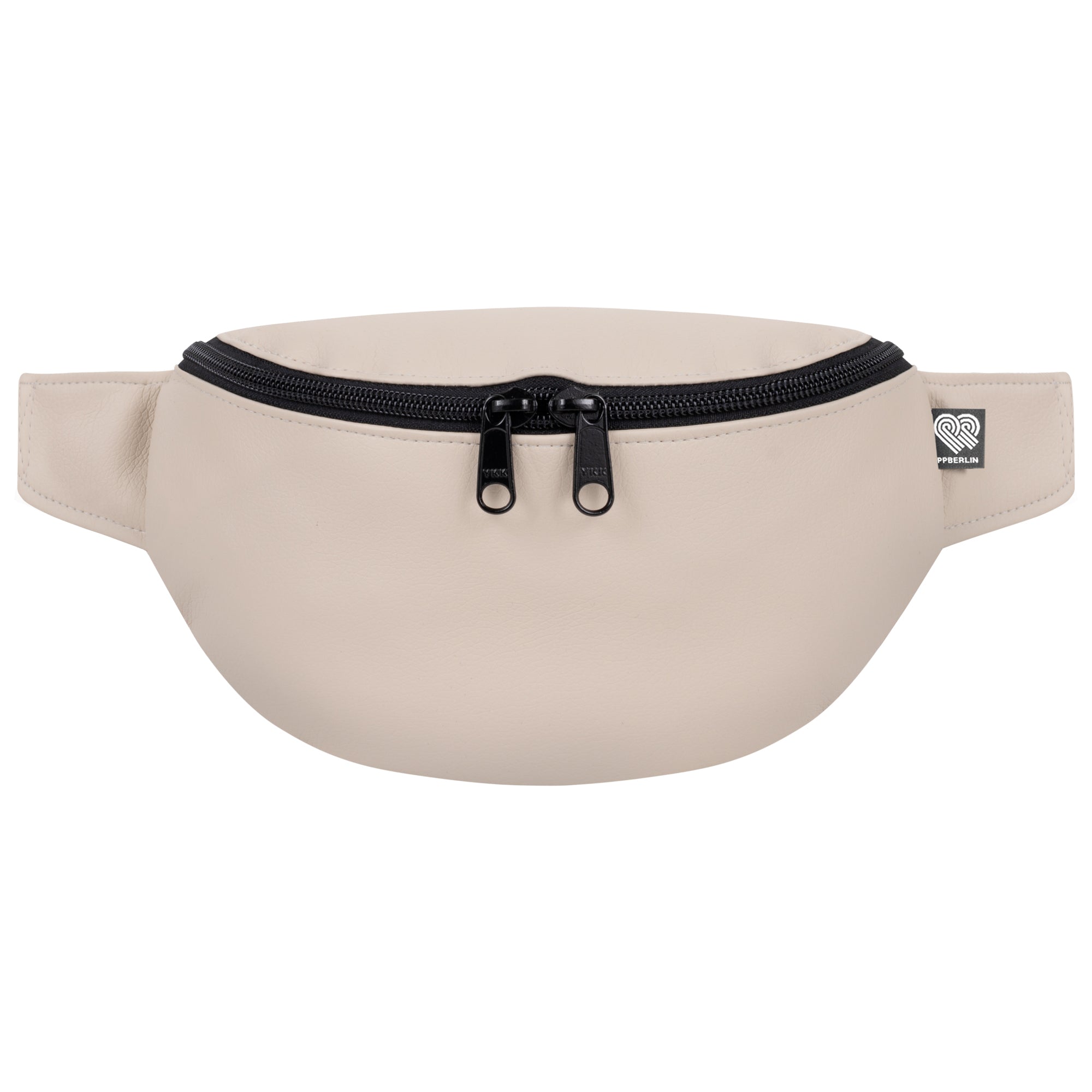 Bauchtasche Kunstleder Klassisch Beige (0) #farbe_beige