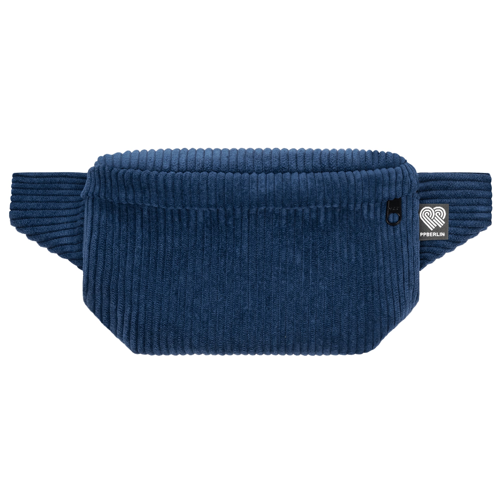 Bauchtasche Eckig klein, Cord blau (0) #farbe_blau