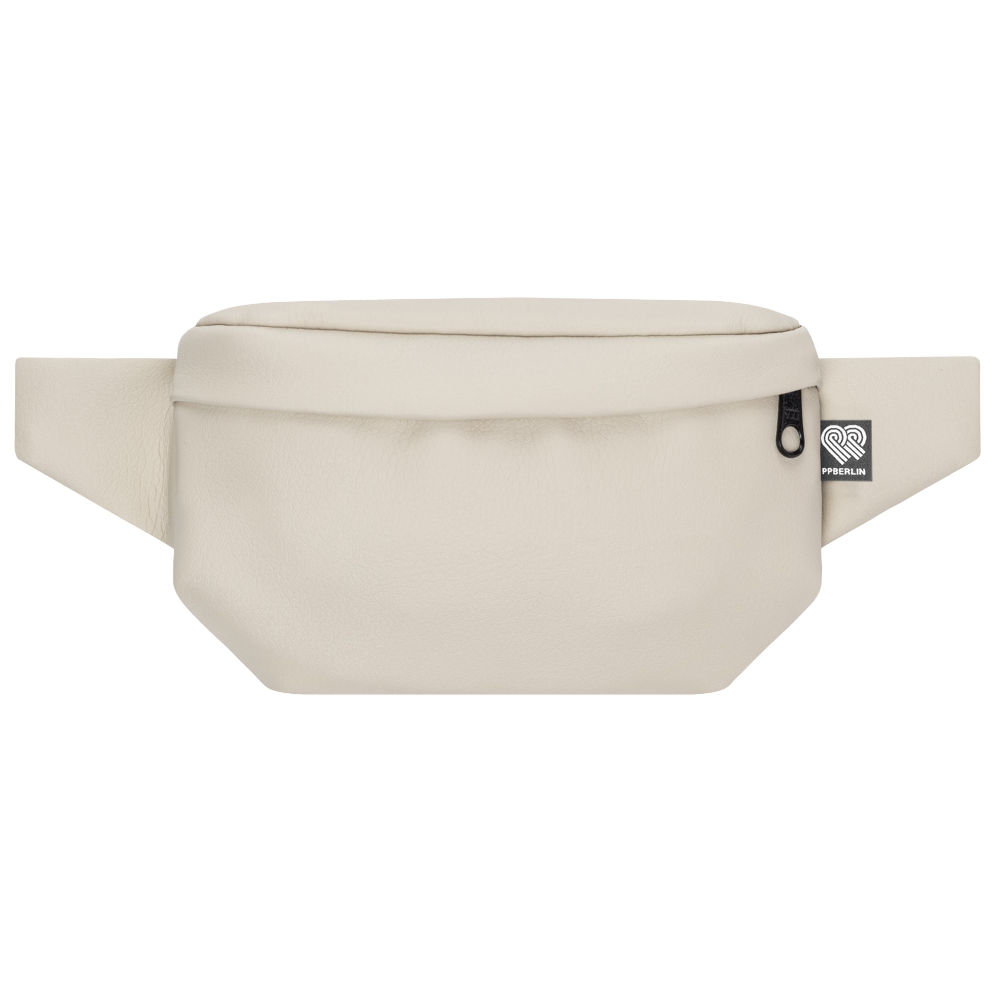 Bauchtasche Eckig klein, Kunstleder (1) #farbe_beige