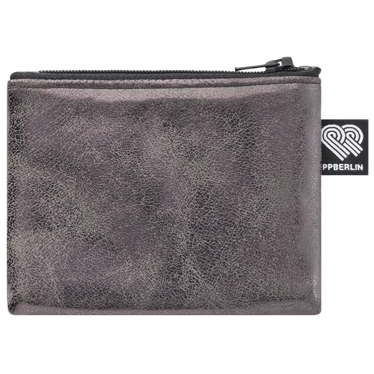 Etui klein, Kunstleder Glitter grau (0) #farbe_grau