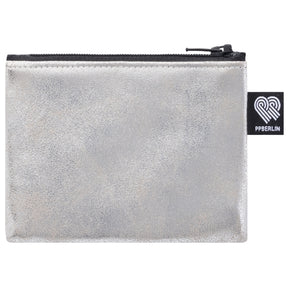 Etui klein, Kunstleder Glitter silber (0) #farbe_silber