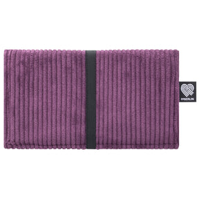 Tabaktasche, Cord Aubergine