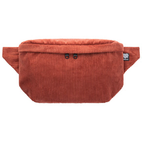 Bauchtasche groß, Cord Blutorange