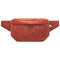 Bauchtasche eckig, Cord Blutorange