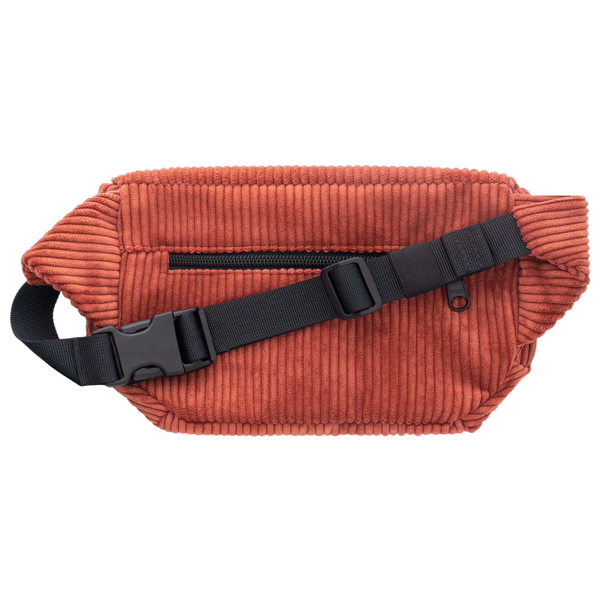 Bauchtasche eckig, Cord blutorange (1) #farbe_blutorange