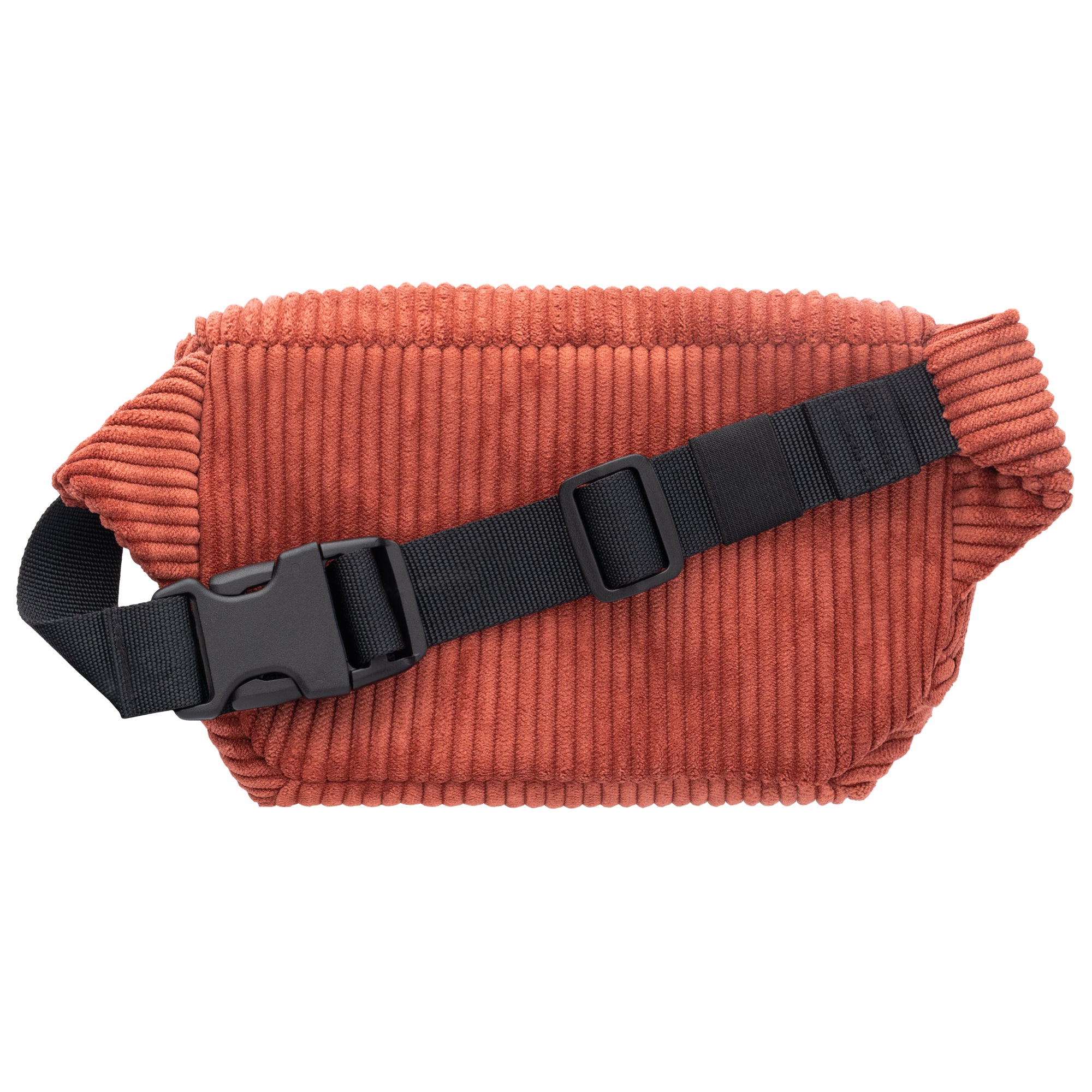 Bauchtasche Eckig klein, Cord blutorange (1) #farbe_blutorange