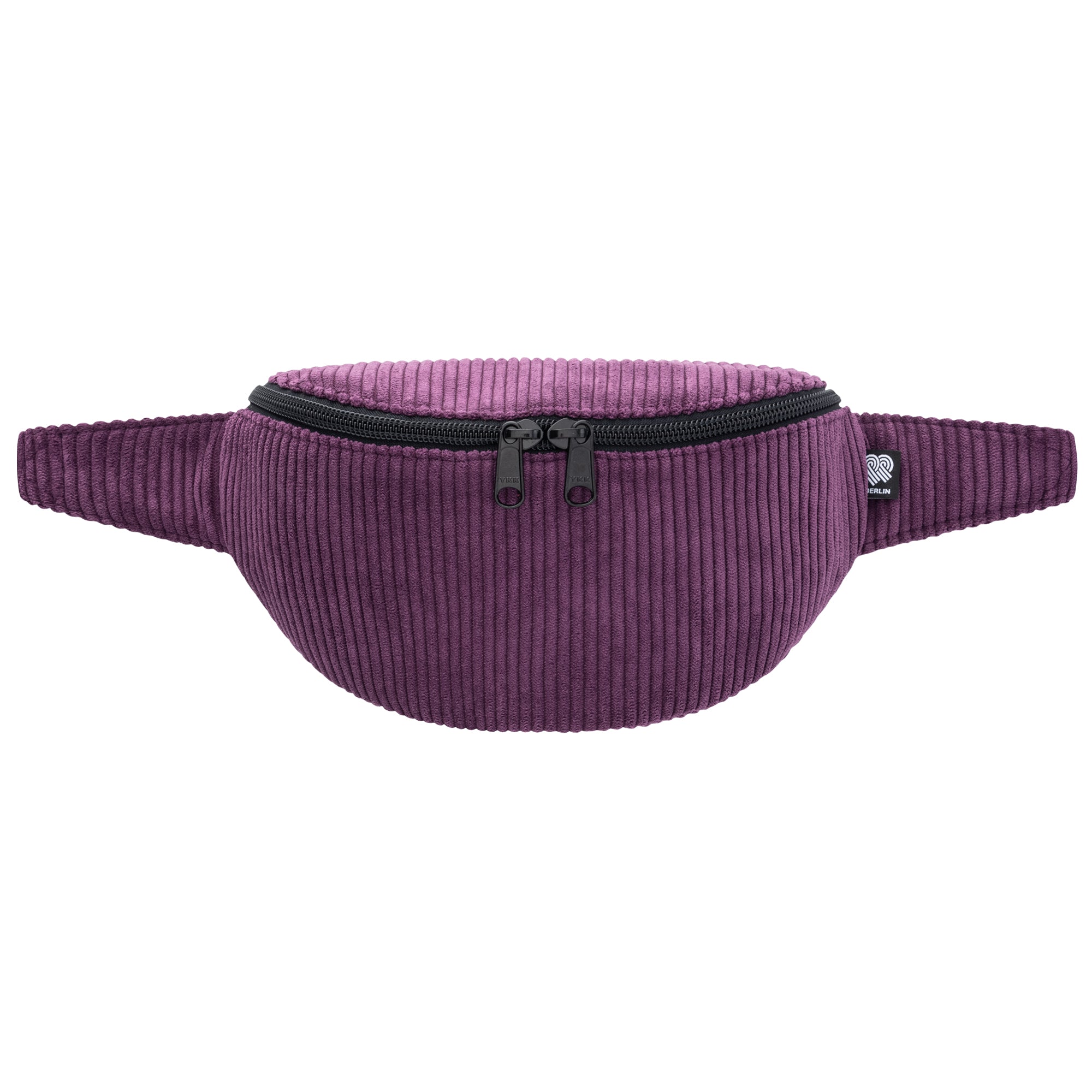 Bauchtasche klassisch, Cord aubergine (0) #farbe_aubergine