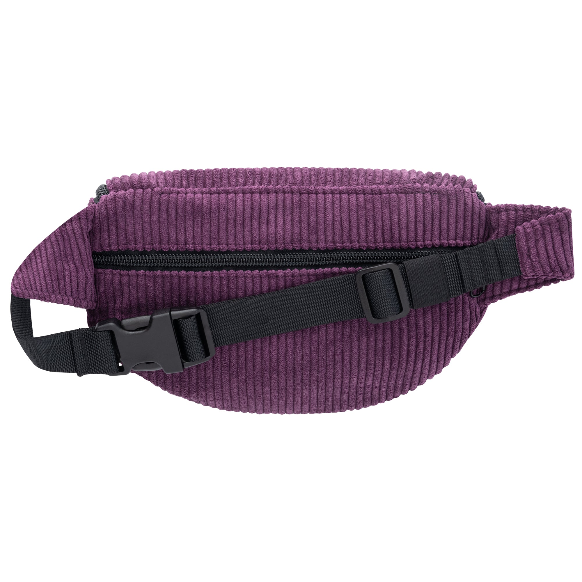 Bauchtasche klassisch, Cord aubergine (1) #farbe_aubergine