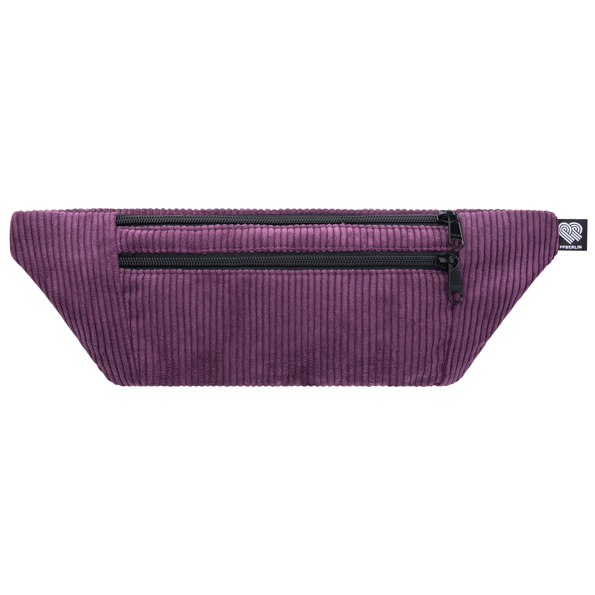 Bauchtasche flach, Cord aubergine (0) #farbe_aubergine