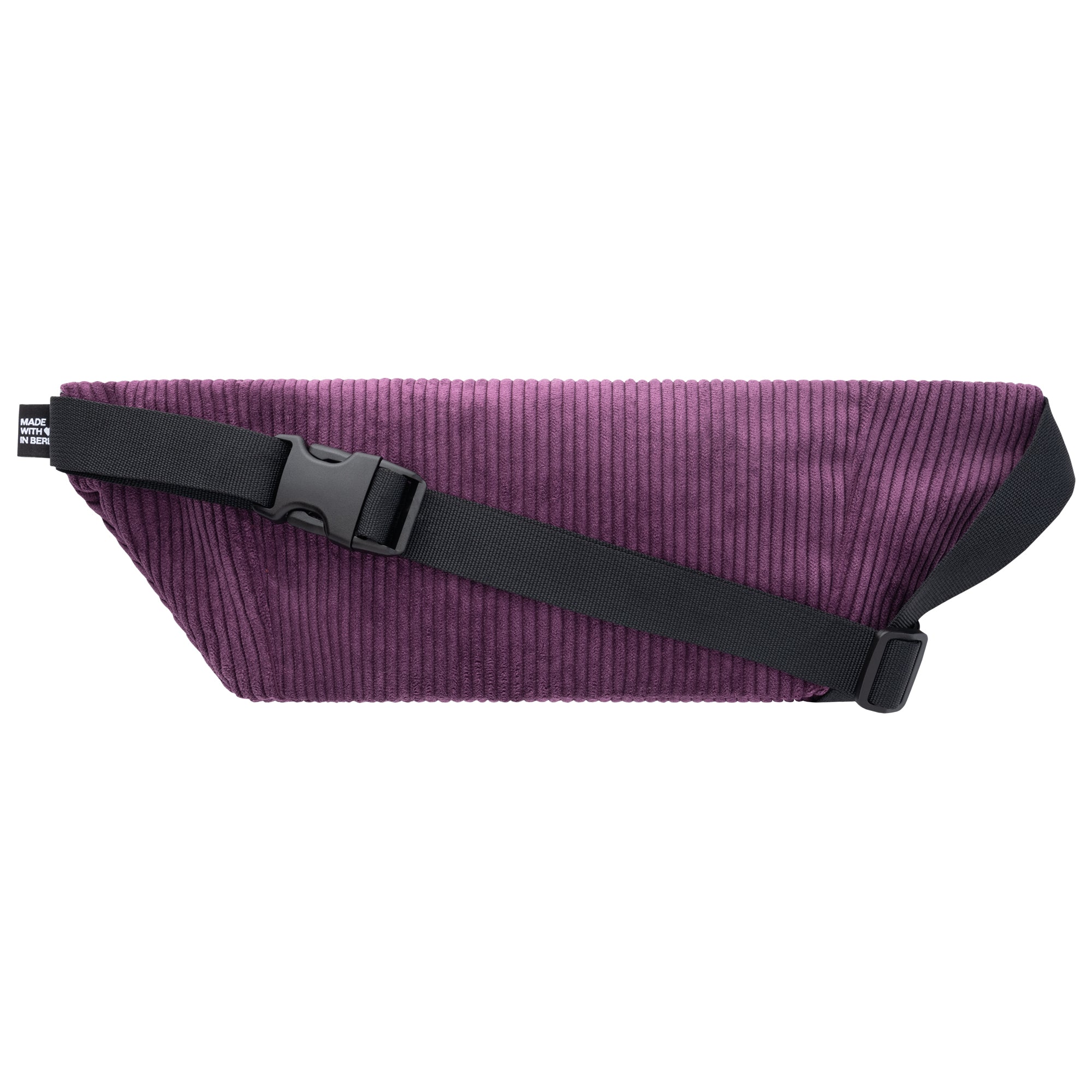 Bauchtasche flach, Cord aubergine (1) #farbe_aubergine