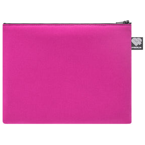 Etui Groß in fuchsiafarbenem Softshell Vorderseite #farbe_fuchsia