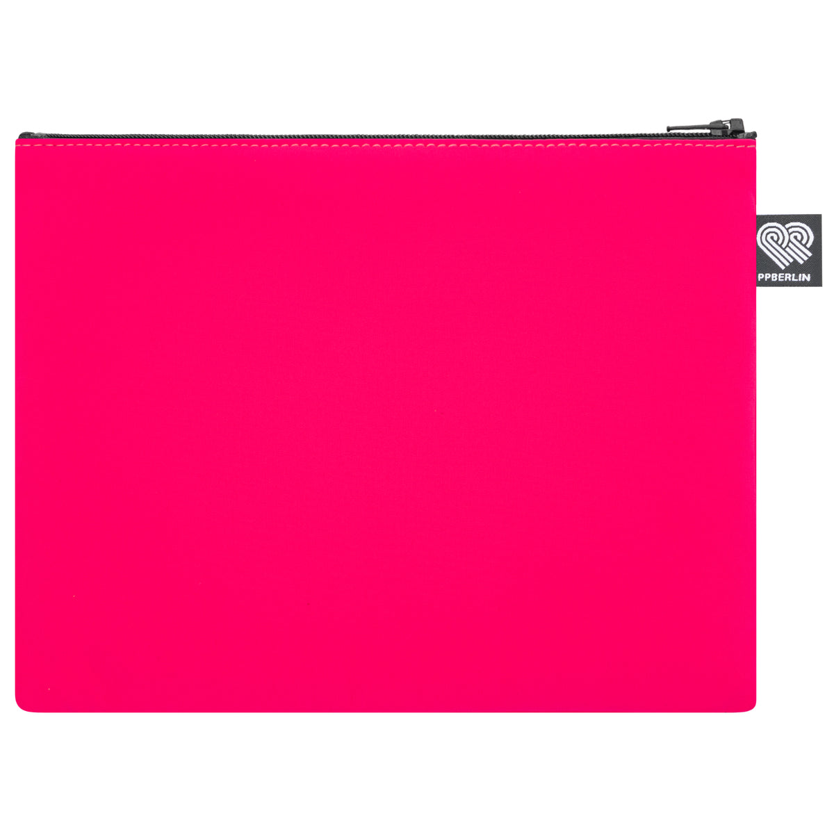 Etui Groß in neonpinkem Softshell Vorderseite #farbe_neonpink