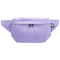 Bauchtasche eckig, Cord Flieder