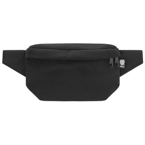 Bauchtasche Eckig klein, Softshell Schwarz