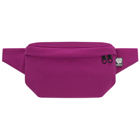 Bauchtasche Eckig klein, Softshell Fuchsia