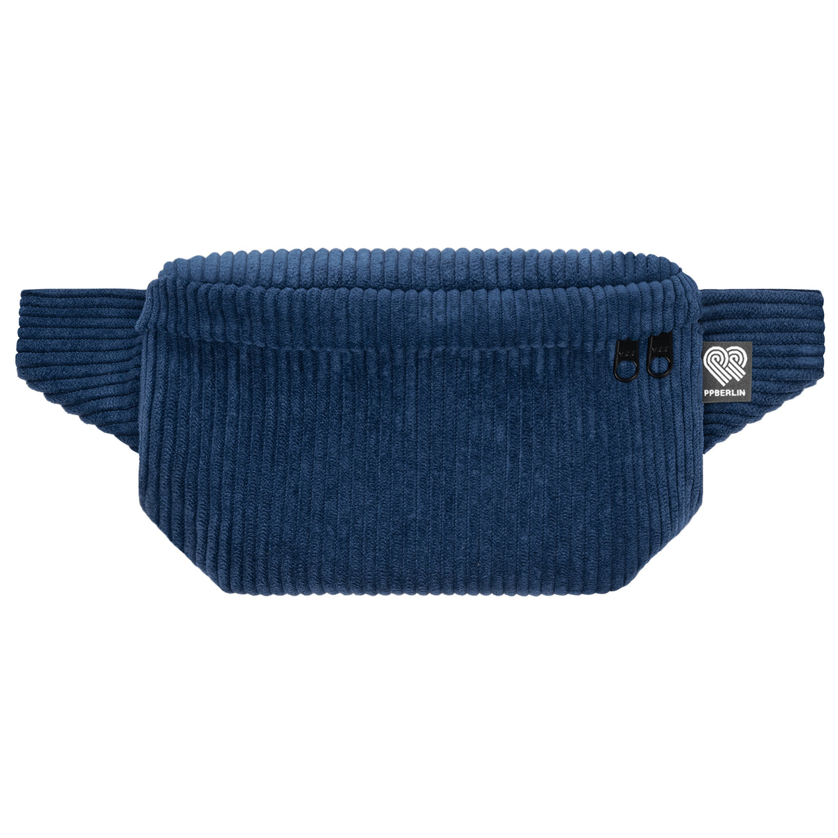 Bauchtasche Eckig klein, Cord blau (0) #farbe_blau