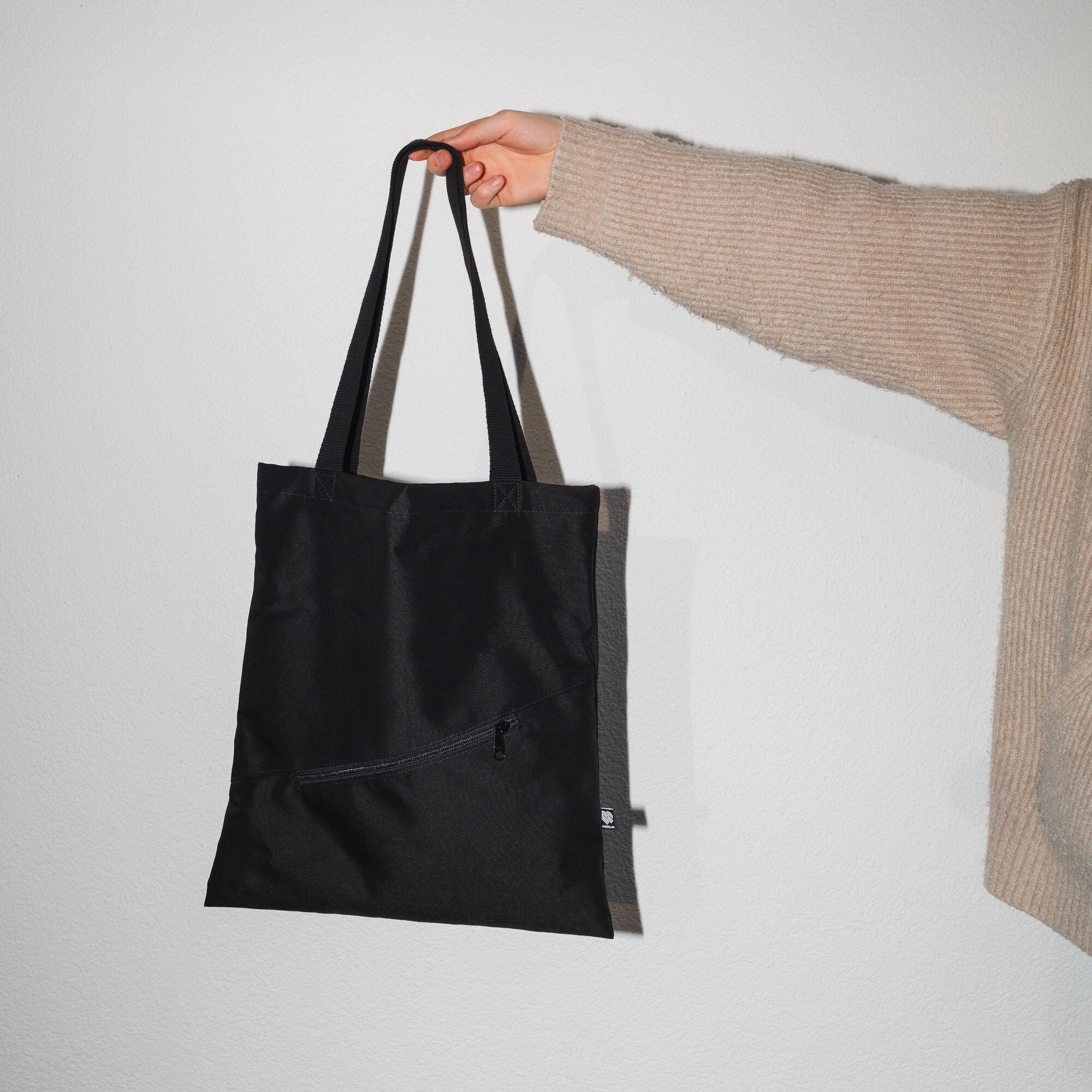 Shopper Bag, Meeresplastik schwarz (2) #farbe_schwarz