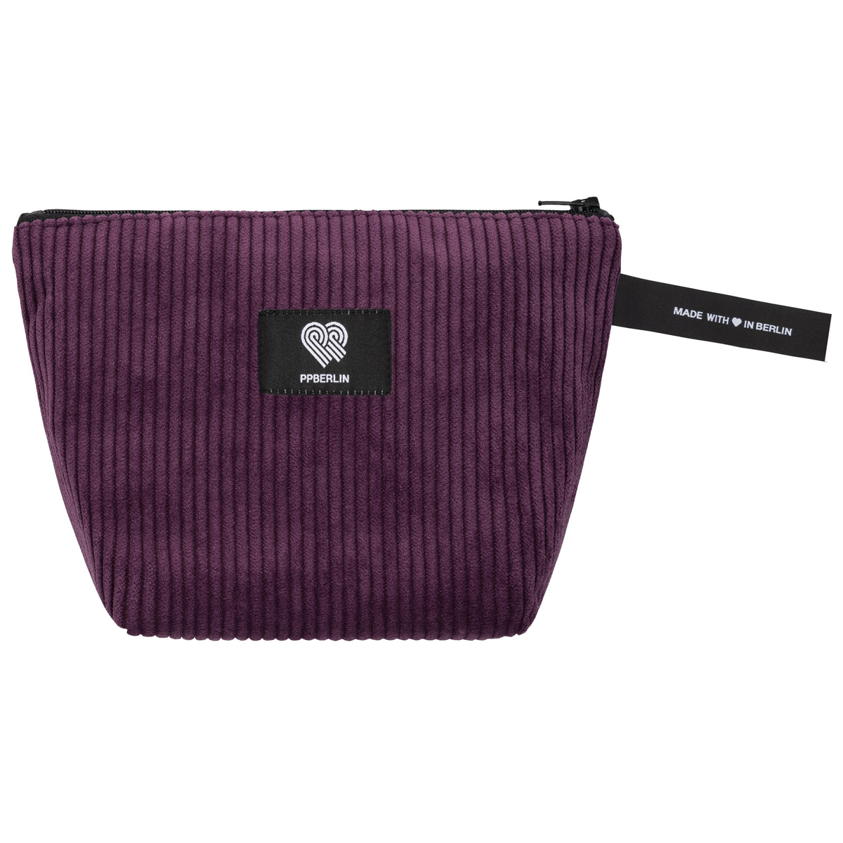Kulturbeutel klein Cord Aubergine Vorderseite (0) #farbe_aubergine