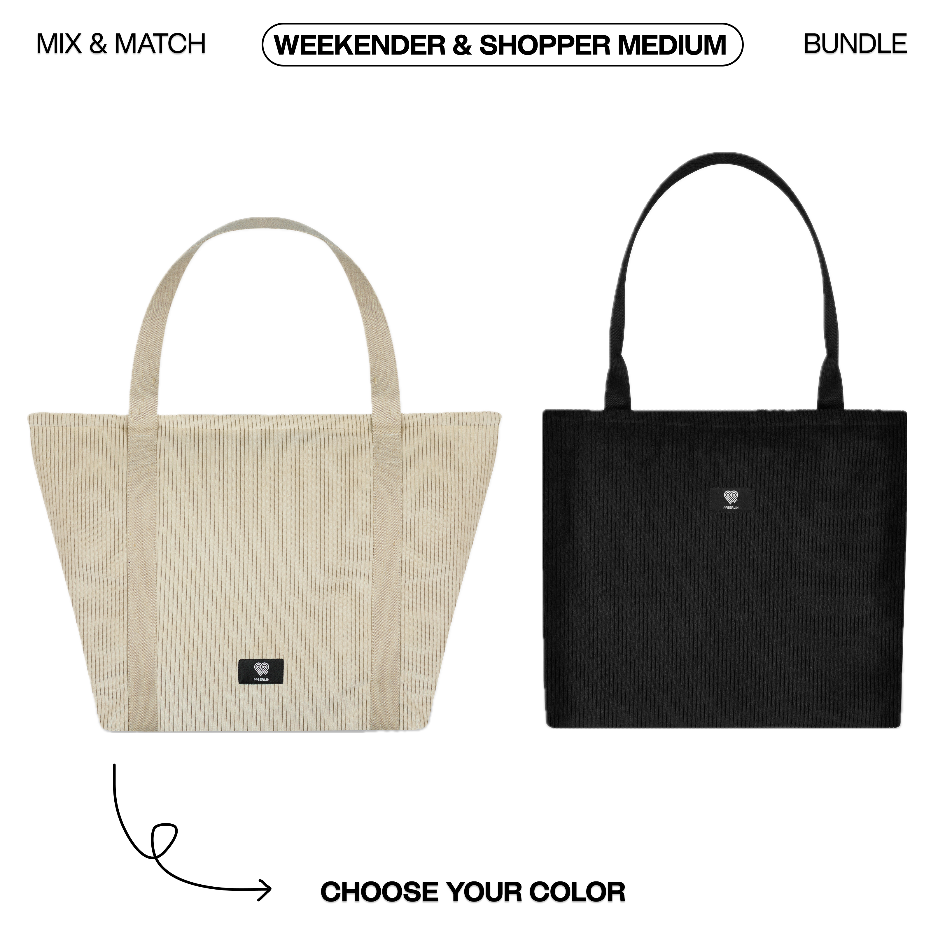 Bundle „Weekender & Shopper"