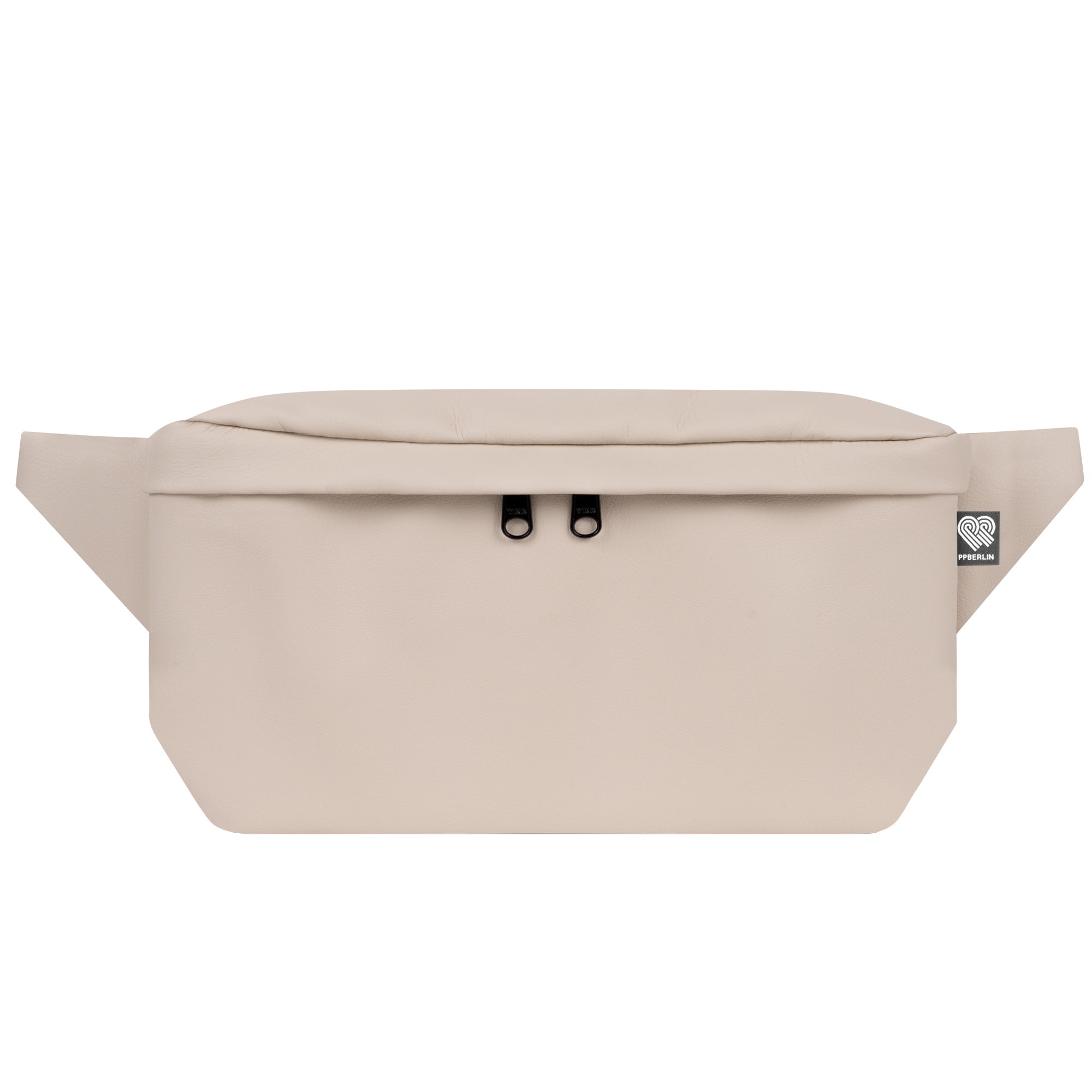 Bauchtasche Kunstleder Groß Beige (0) #farbe_beige