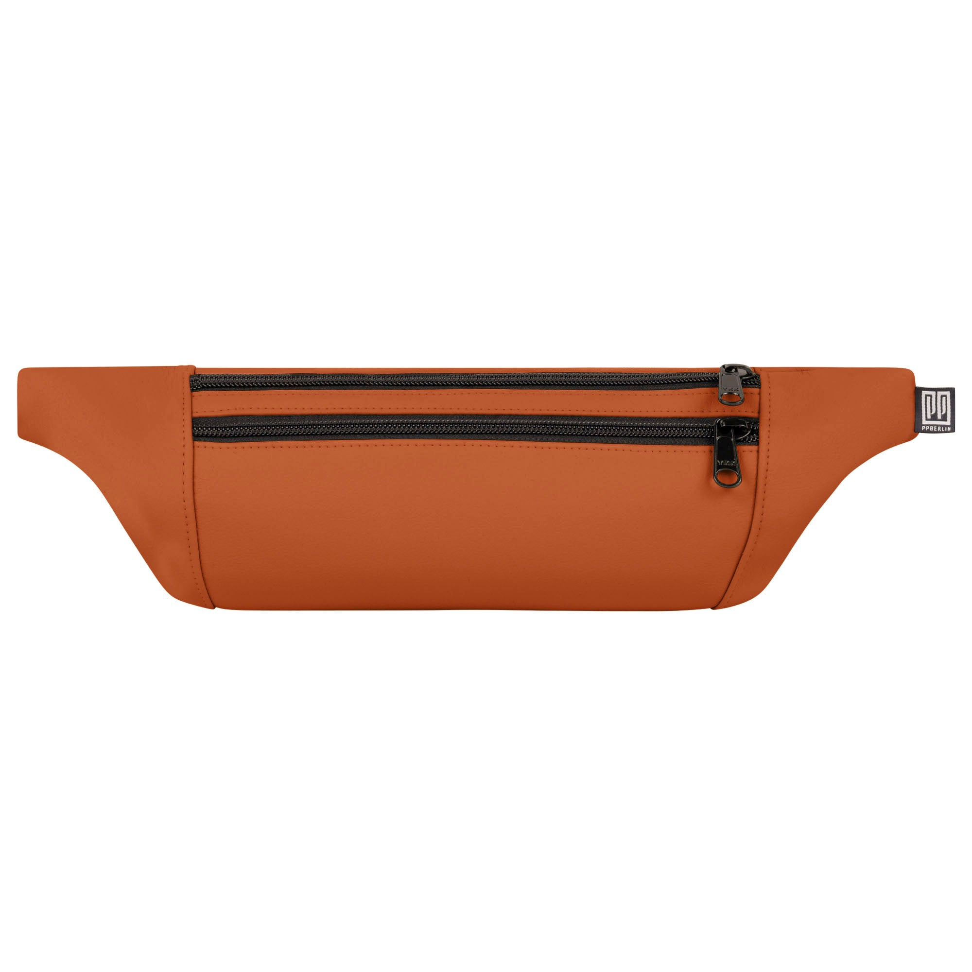 Bauchtasche Kunstleder Flach Terracotta (0) #farbe_Terracotta