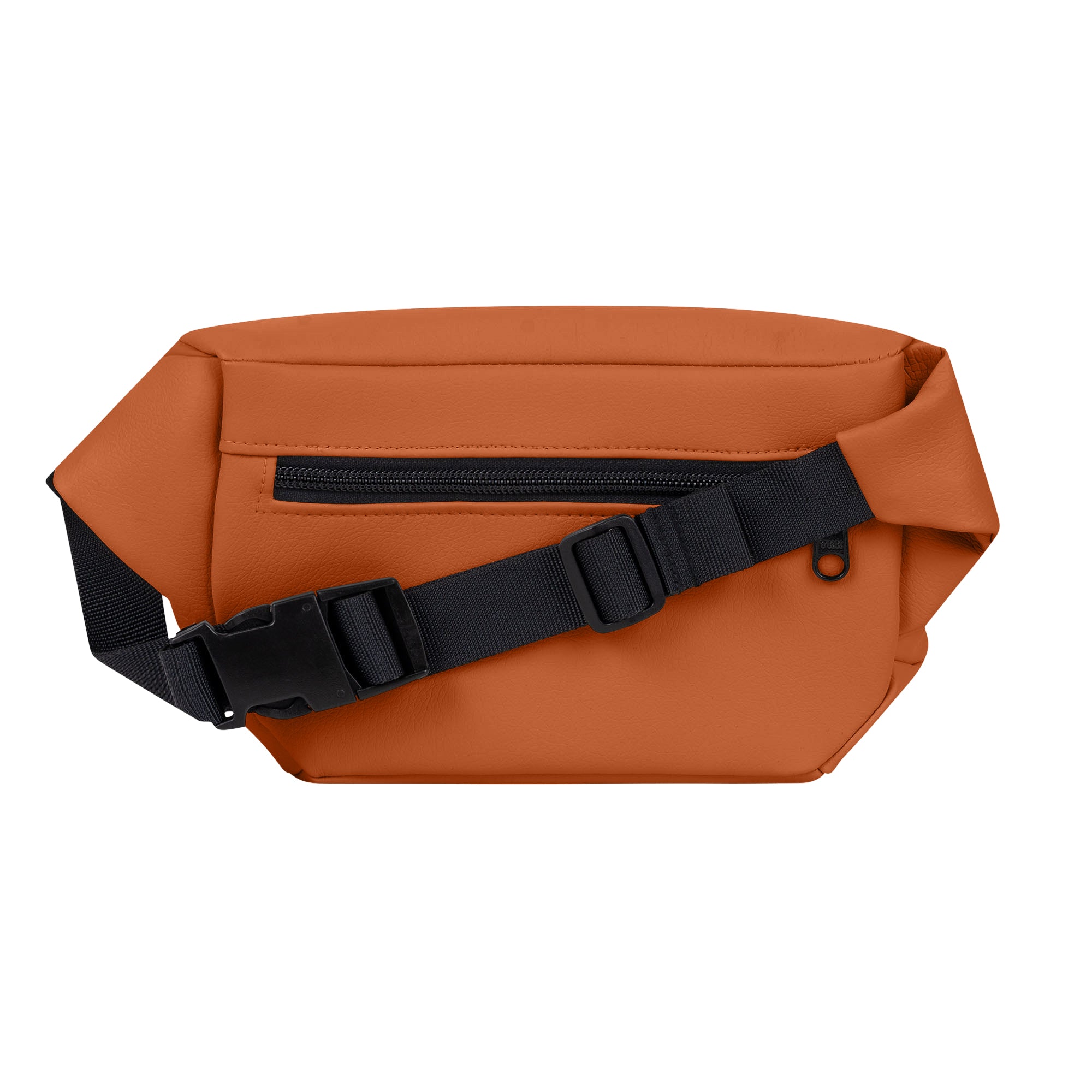 Bauchtasche eckig, Kunstleder Terracotta (4) #farbe_Terracotta