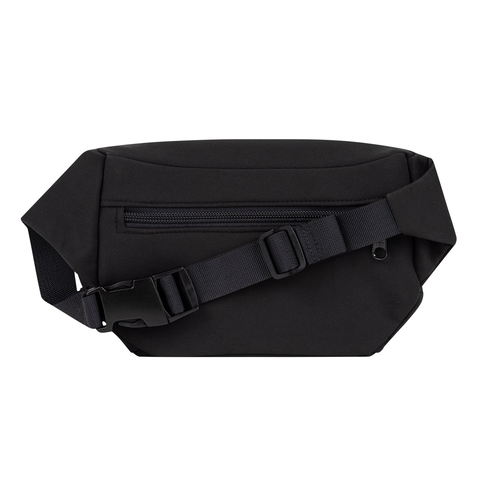 Bauchtasche eckig, Softshell Schwarz (1) #farbe_schwarz