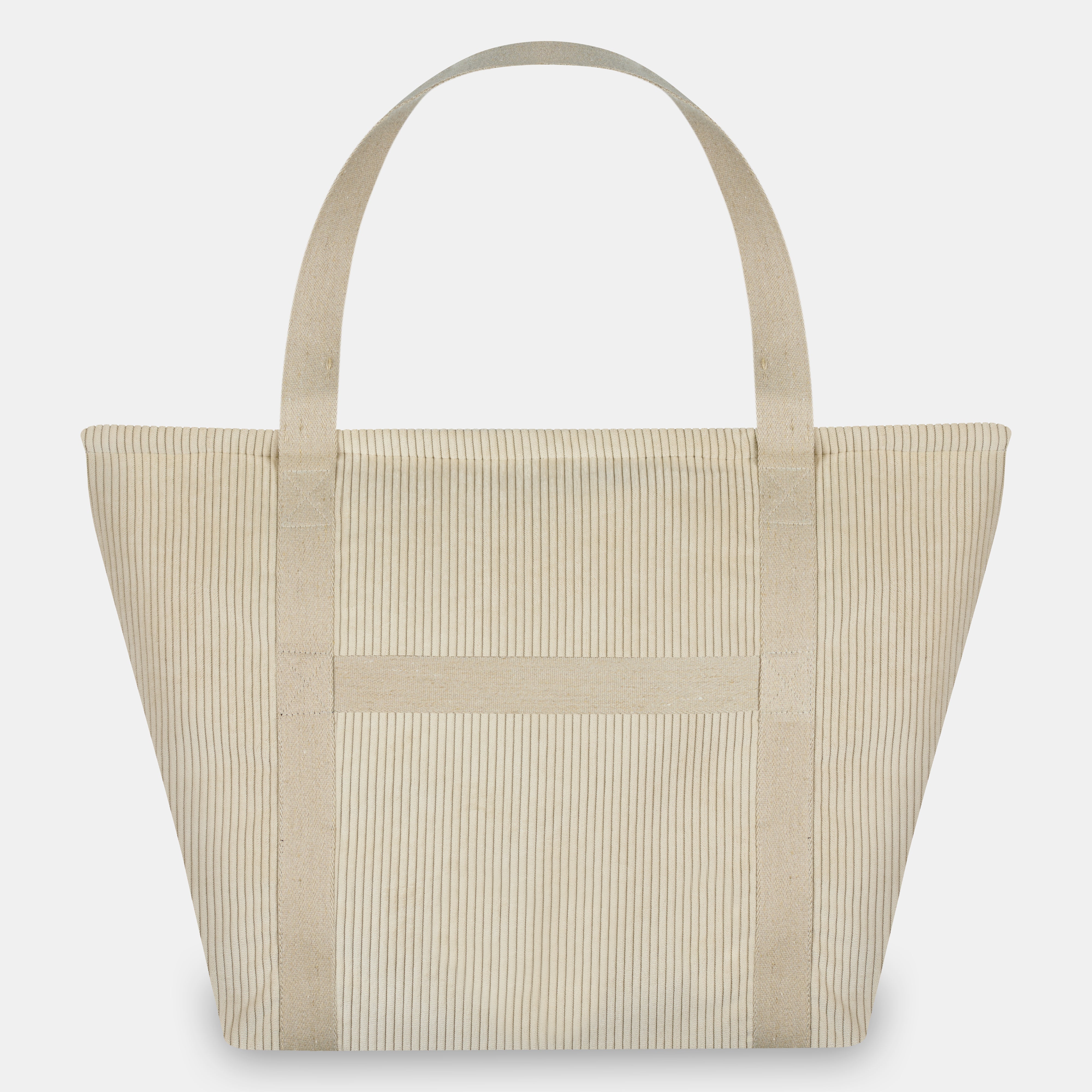 Weekender Medium Cord Beige Rückansicht (1) #farbe_beige