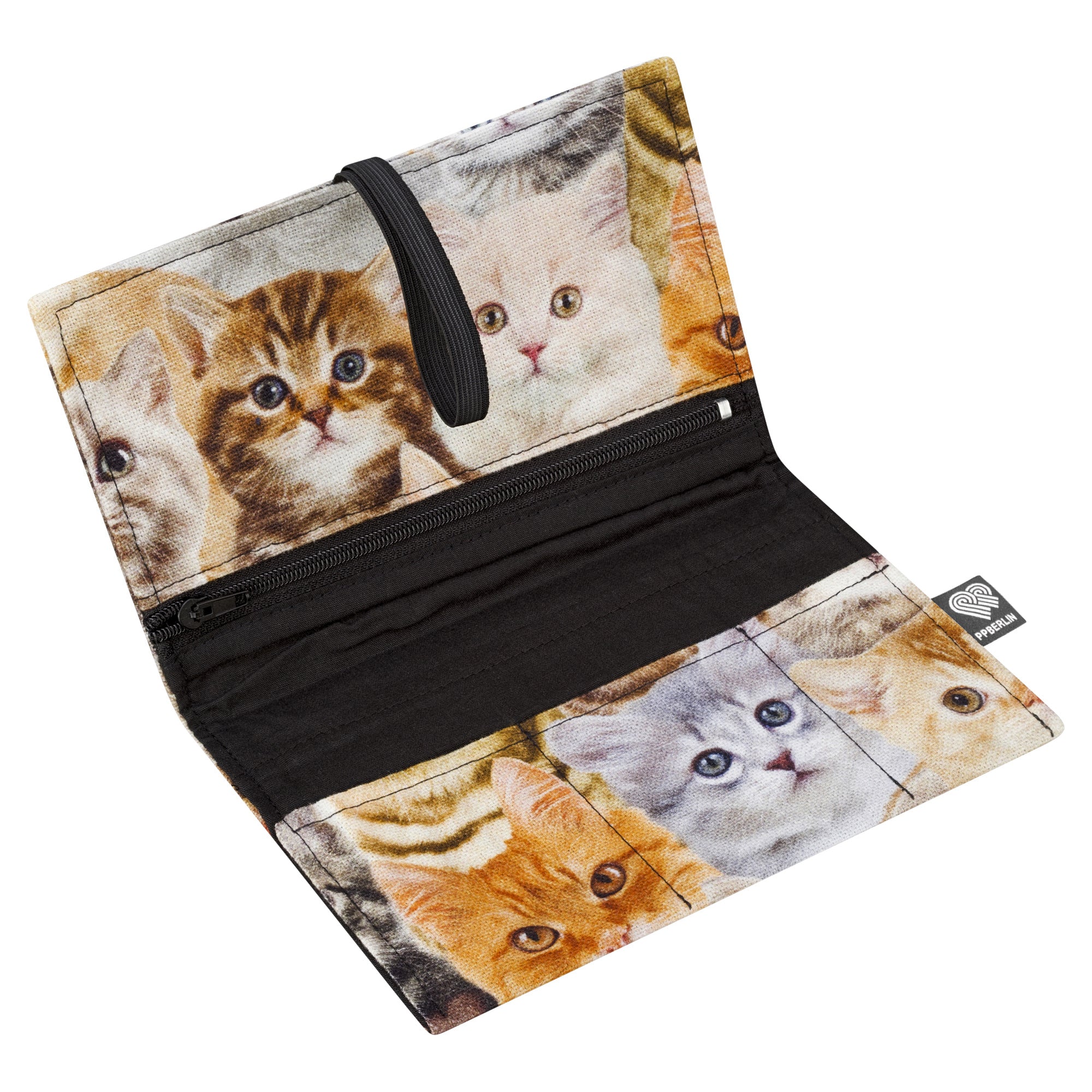 Tabaktasche, Canvas Stoff (1) #motiv_katzen