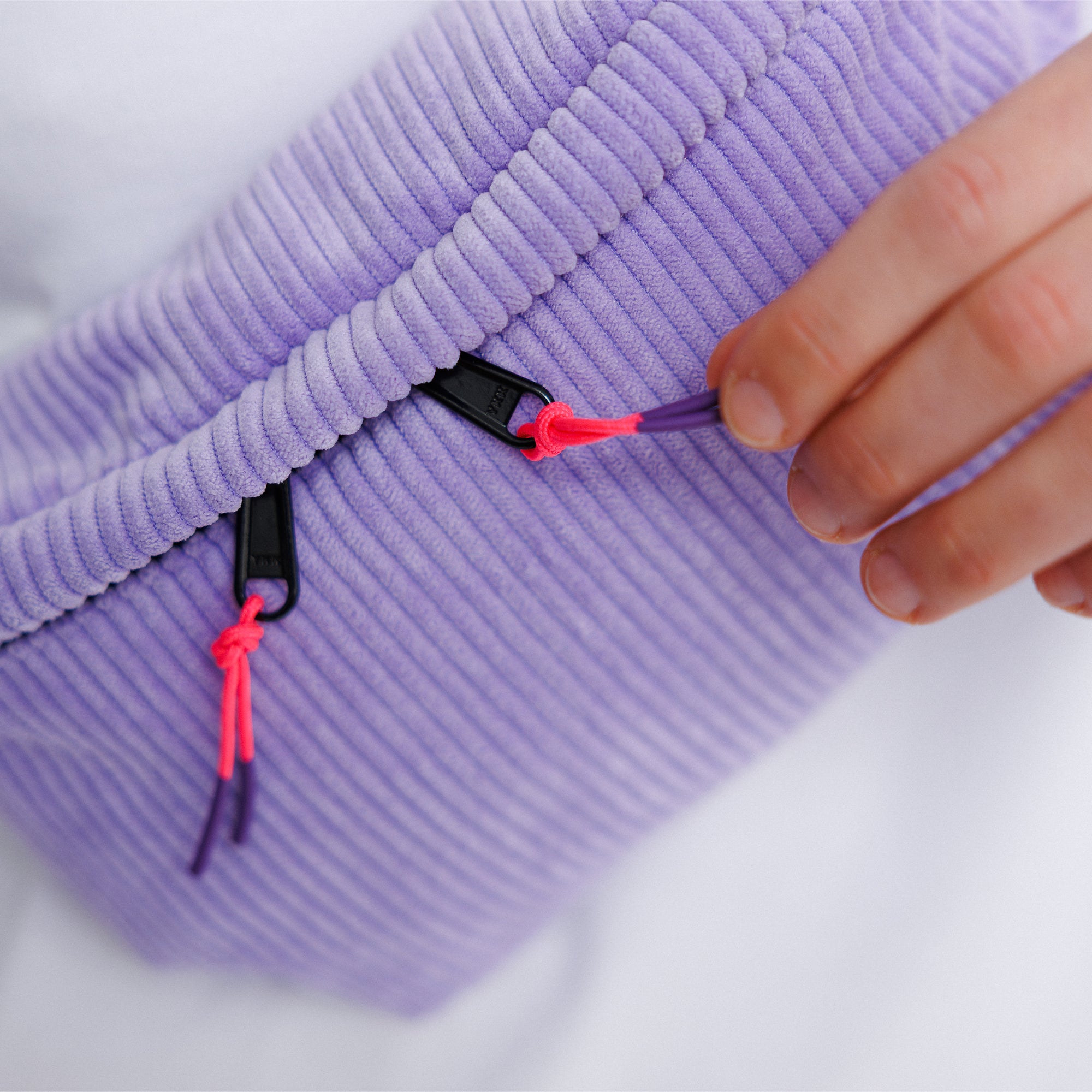 Zipper Puller – Neonpink/Lila (3) #farbe_Neonpink/Lila