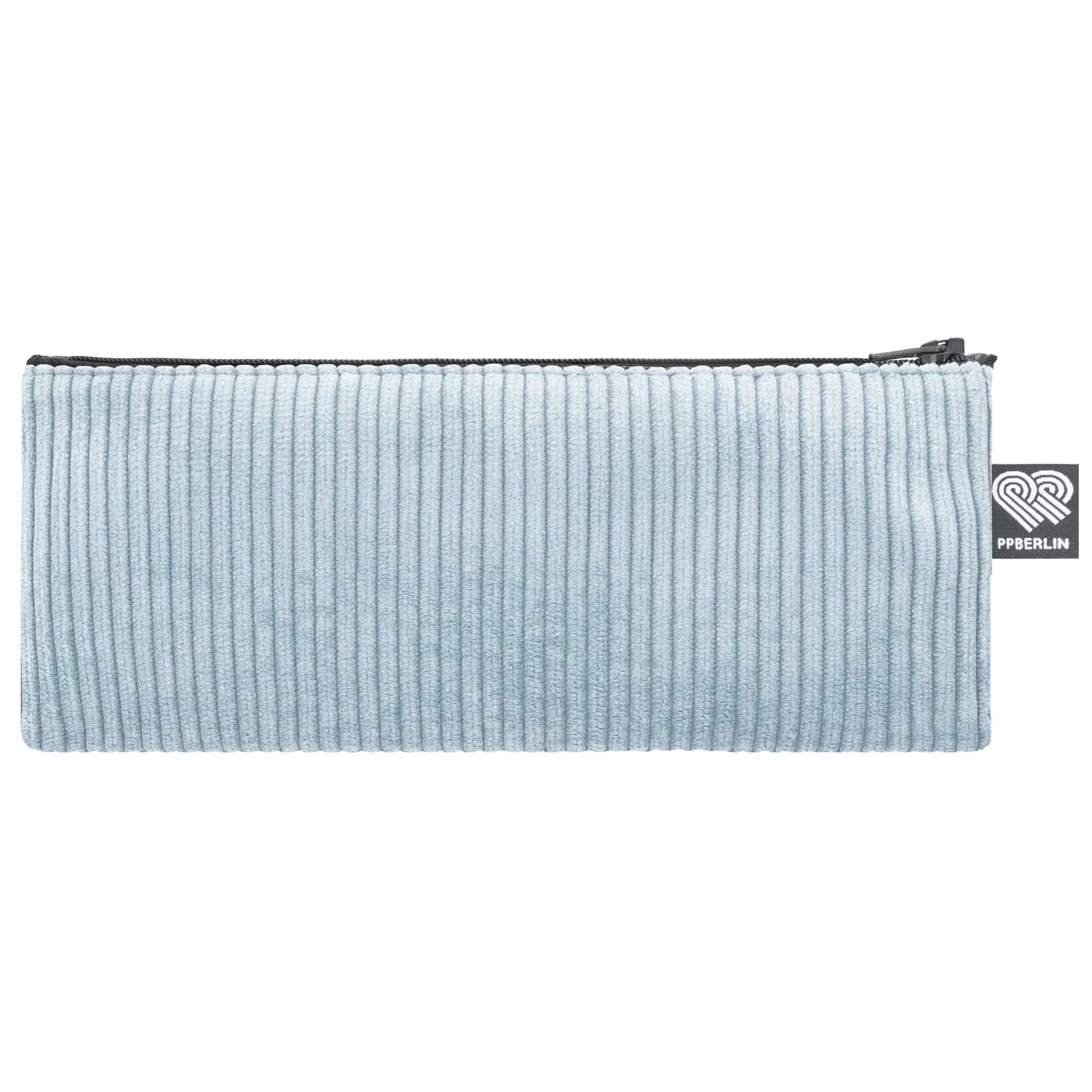 Etui lang, Cord Hellblau Vorderansicht (0) #farbe_Hellblau