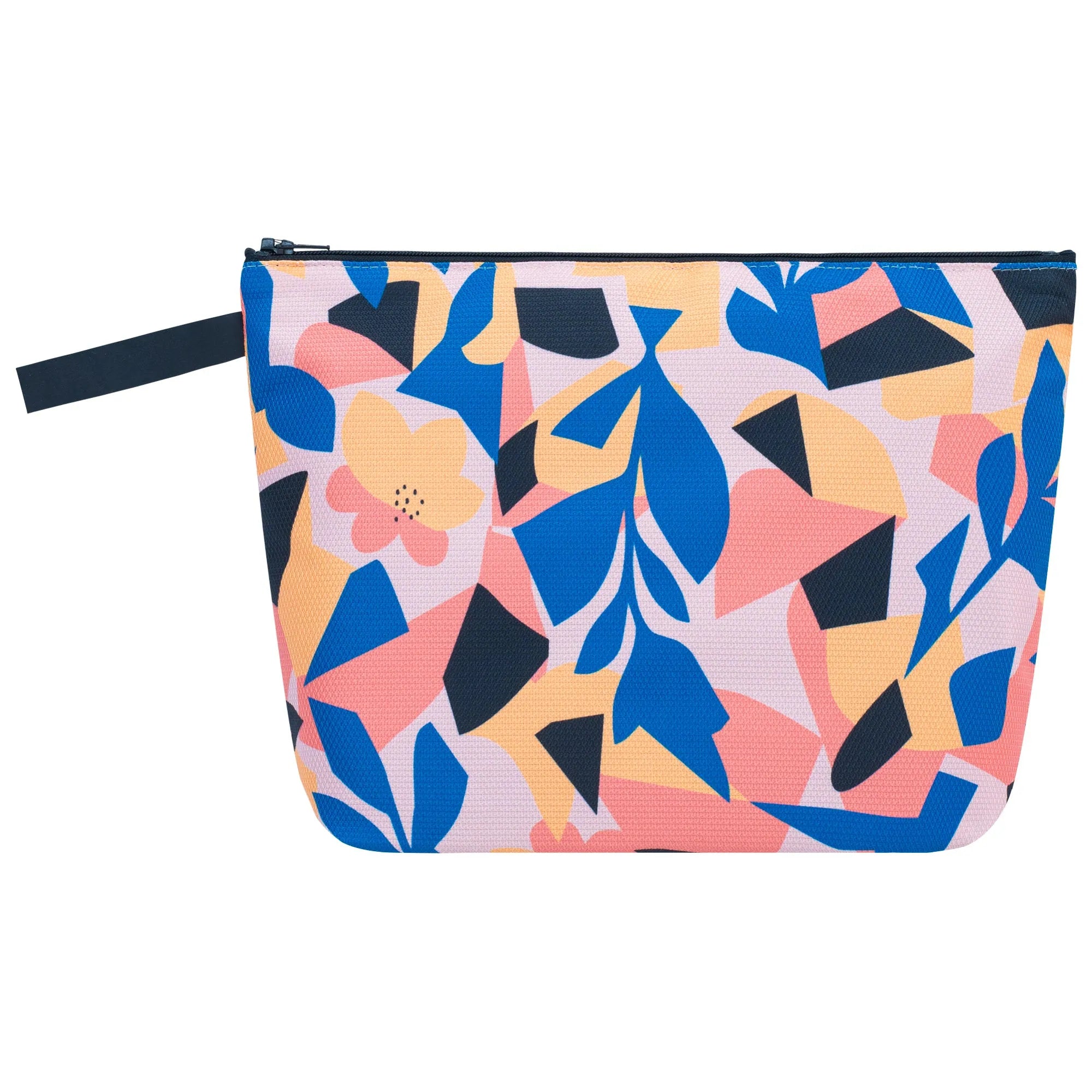 Kulturbeutel Medium Meeresplastik Limited Edition 01 Floral Rückansicht (1) #größe_medium
