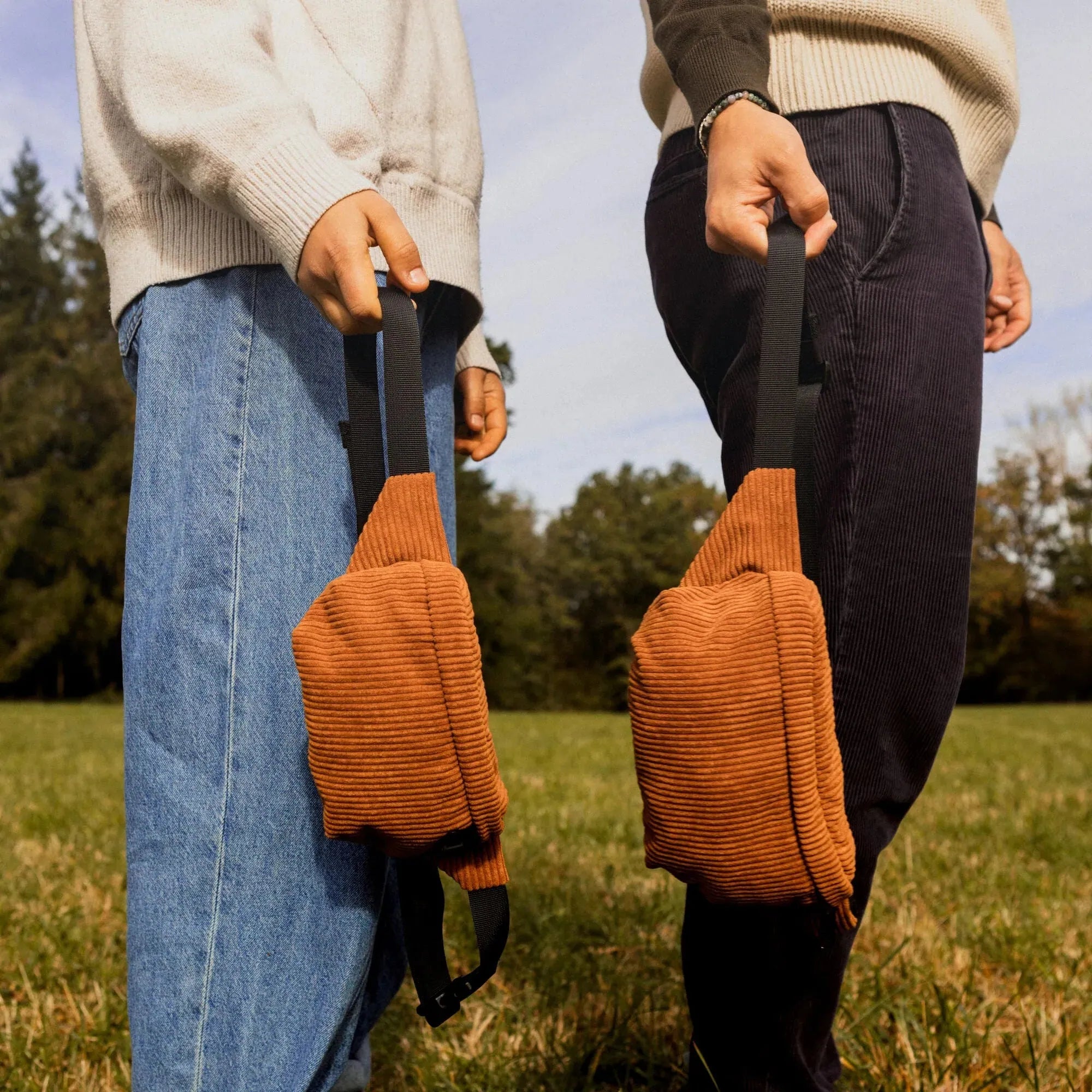 Bauchtaschen Bundle Eckig "Medium & Klein"