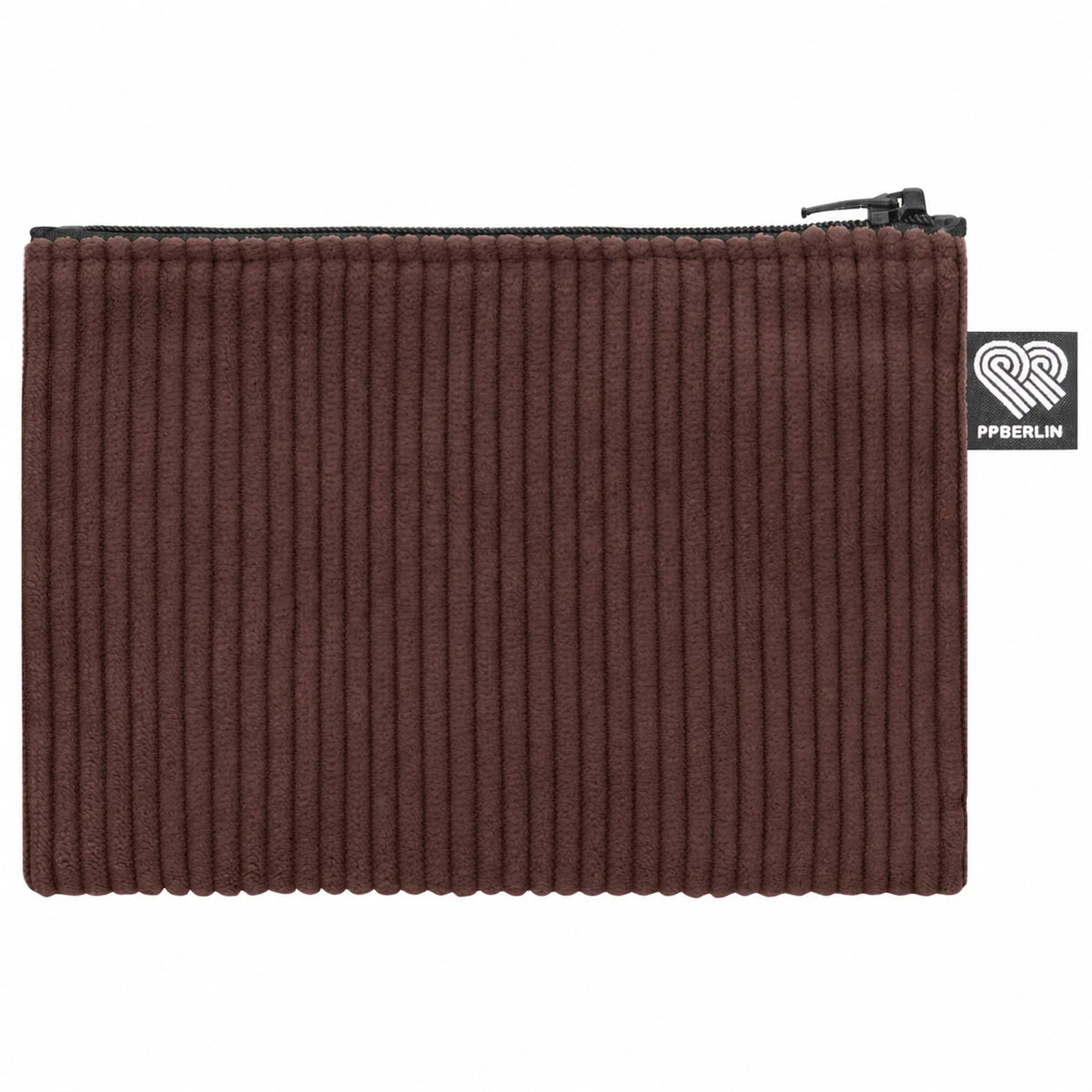 Etui medium, Cord Dunkelbraun Vorderansicht (0) #farbe_Dunkelbraun