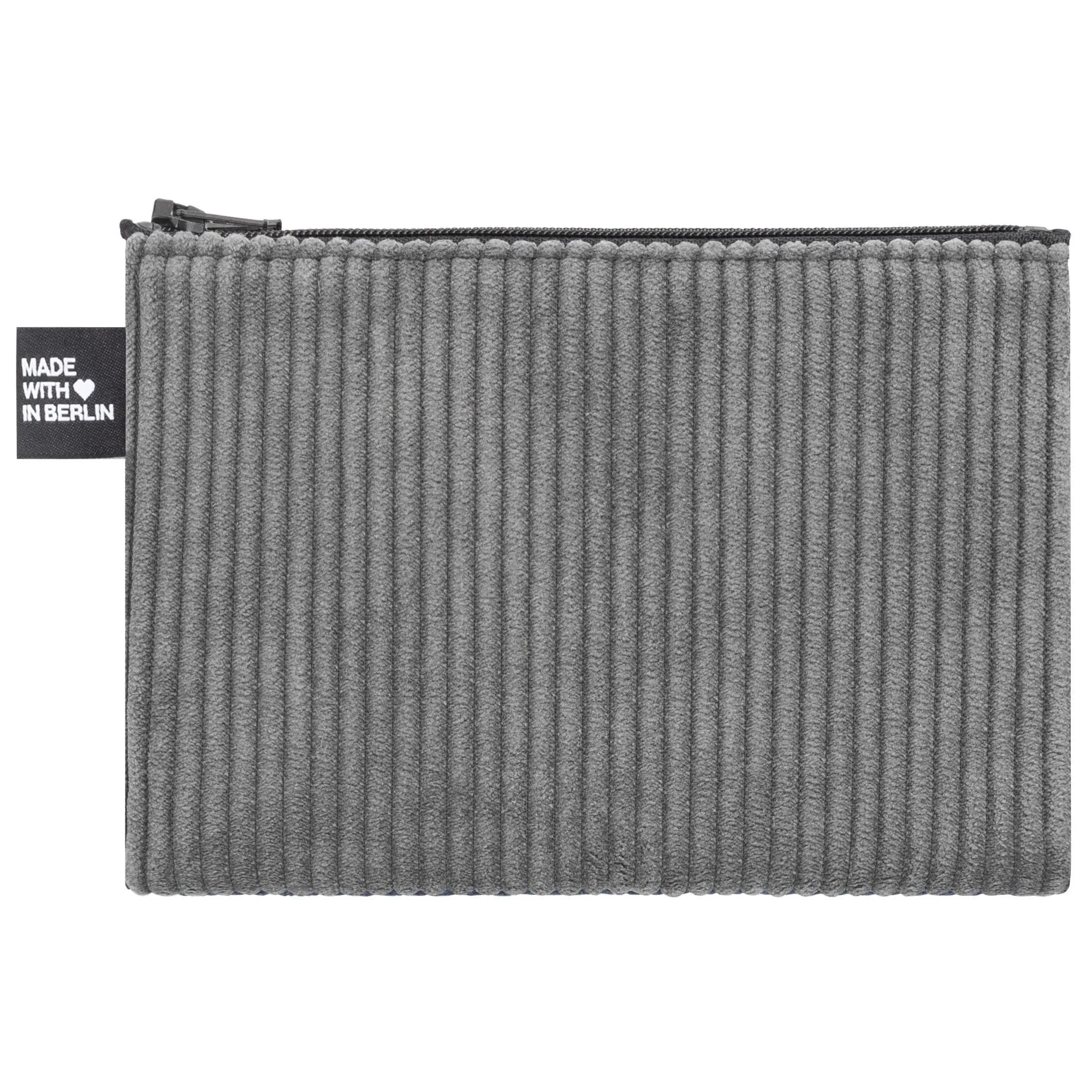 Etui medium, Cord Grau Rückansicht (1) #farbe_Grau