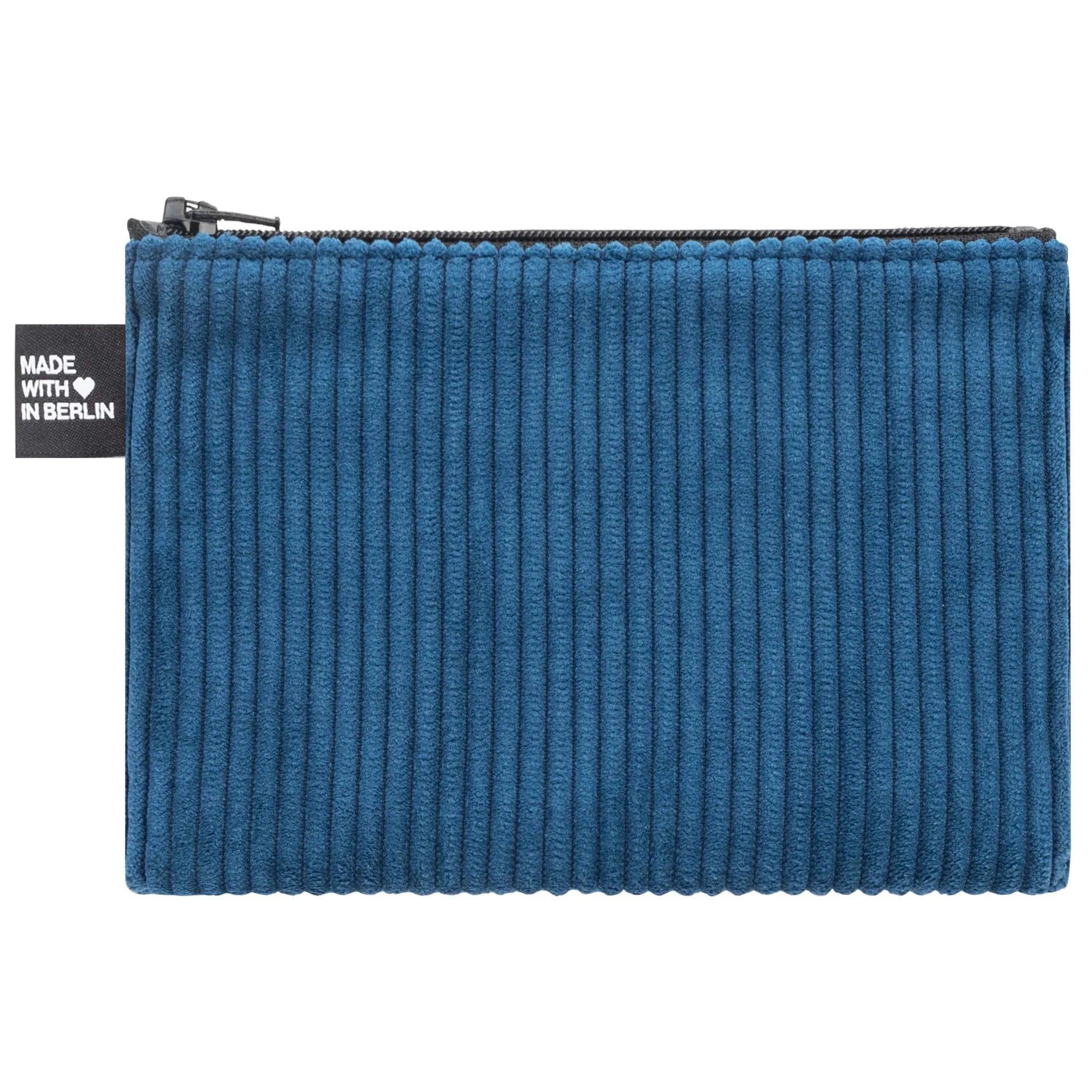 Etui medium, Cord Blau Rückansicht (1) #farbe_Blau