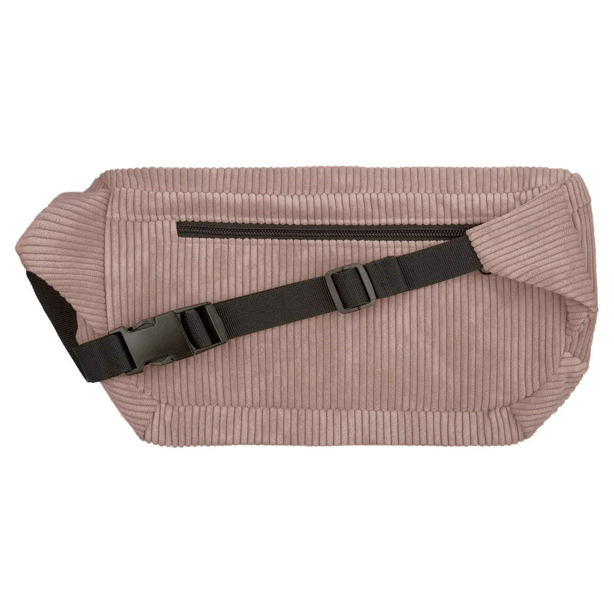 Bauchtasche groß, Cord Taupe Rückansicht (1) #farbe_Taupe