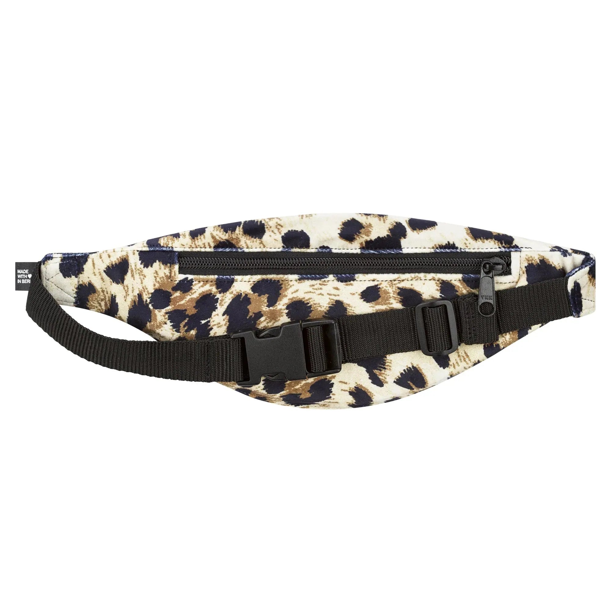Bauchtasche schmal, Samt Leo Rückansicht (1) #farbe_Leo