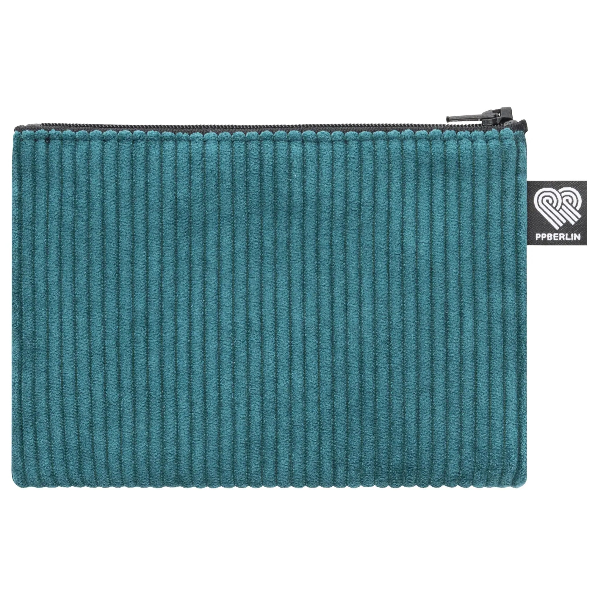 Etui medium, Cord Petrol Vorderansicht (0) #farbe_Petrol
